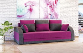 Марракеш М / диван - кровать (жаккард тесла крем) в Оби - ob.katalogmebeli.com | фото 3