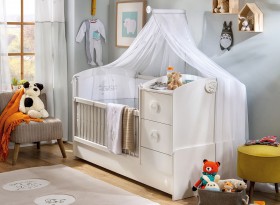 BABY COTTON Детская кровать-трансформер 2 20.24.1016.00 в Оби - ob.katalogmebeli.com | фото 1