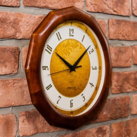Часы настенные ДС-ДБ28-128 КАРТА в Оби - ob.katalogmebeli.com | фото