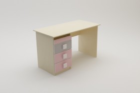 Детская комната Грэйси (Розовый/Серый/корпус Клен) в Оби - ob.katalogmebeli.com | фото 4
