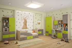 Детская комната Пуговка в Оби - ob.katalogmebeli.com | фото