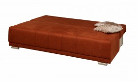 Диван - кровать "Асти" (замша дельта терракота) вариант №2/осн. в Оби - ob.katalogmebeli.com | фото 3