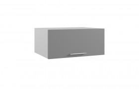 Гарда ГПГ 800 шкаф верхний горизонтальный глубокий (Белый/корпус Серый) в Оби - ob.katalogmebeli.com | фото