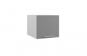 Гарда ГВПГ 500 шкаф верхний горизонтальный глубокий высокий (Белый Эмалит/корпус Серый) в Оби - ob.katalogmebeli.com | фото