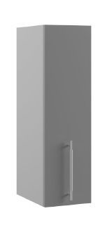 Гарда П 200 шкаф верхний (Белый Эмалит/корпус Серый) в Оби - ob.katalogmebeli.com | фото