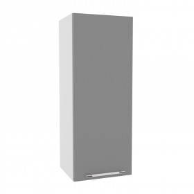 Гарда ВП 350 шкаф верхний высокий (Белый Эмалит/корпус Серый) в Оби - ob.katalogmebeli.com | фото