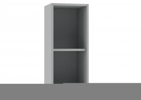 Кёльн ШВ 300 Шкаф верхний с одной дверцей (Софт бланж/корпус Белый) в Оби - ob.katalogmebeli.com | фото