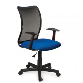 Кресло BRABIX Spring MG-307 (сине-черный) в Оби - ob.katalogmebeli.com | фото 3