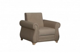 Кресло для отдыха "Порто" (велюр киви латте / микровельвет крем) в Оби - ob.katalogmebeli.com | фото