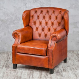 Кресло кожаное Лофт Гранд в Оби - ob.katalogmebeli.com | фото 2