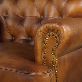 Кресло кожаное Чарльз в Оби - ob.katalogmebeli.com | фото 5