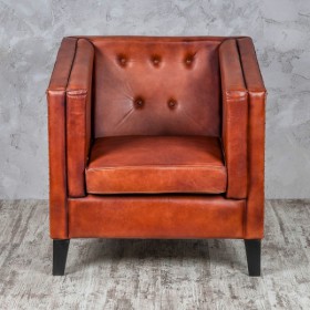 Кресло кожаное Лофт Аристократ (ширина 1100 мм) в Оби - ob.katalogmebeli.com | фото 4