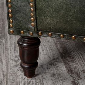 Кресло кожаное Лофт Аристократ (ширина 1070 мм) в Оби - ob.katalogmebeli.com | фото 3