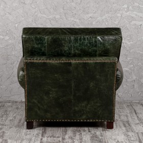 Кресло кожаное Лофт Аристократ (ширина 1070 мм) в Оби - ob.katalogmebeli.com | фото 7
