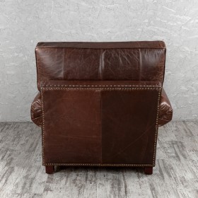 Кресло кожаное Лофт Аристократ (ширина 1100 мм) в Оби - ob.katalogmebeli.com | фото 7