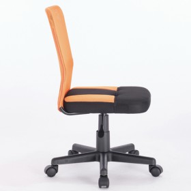 Кресло компактное BRABIX Smart MG-313 (черный, оранжевый) в Оби - ob.katalogmebeli.com | фото 2