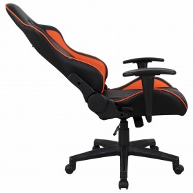 Кресло компьютерное BRABIX GT Racer GM-100 (черный, оранжевый) в Оби - ob.katalogmebeli.com | фото 4