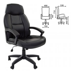 Кресло офисное BRABIX Formula EX-537 (черный) в Оби - ob.katalogmebeli.com | фото