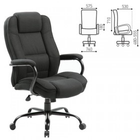 Кресло офисное BRABIX Heavy Duty HD-002 (ткань) в Оби - ob.katalogmebeli.com | фото