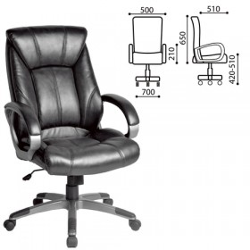 Кресло офисное BRABIX Maestro EX-506 (черный) в Оби - ob.katalogmebeli.com | фото 1