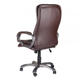 Кресло офисное BRABIX Omega EX-589 (коричневое) в Оби - ob.katalogmebeli.com | фото 3