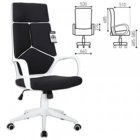 Кресло офисное BRABIX Prime EX-515 (черная ткань) в Оби - ob.katalogmebeli.com | фото 1
