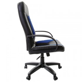 Кресло офисное BRABIX Strike EX-525 (сине-черный) в Оби - ob.katalogmebeli.com | фото 2