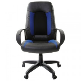 Кресло офисное BRABIX Strike EX-525 (сине-черный) в Оби - ob.katalogmebeli.com | фото 4