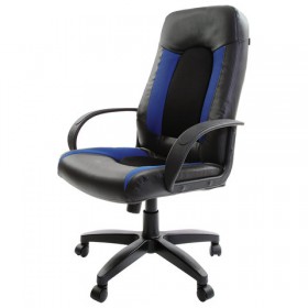Кресло офисное BRABIX Strike EX-525 (сине-черный) в Оби - ob.katalogmebeli.com | фото 5