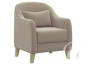 Кресло отдыха Комфорт-4 (бесцветный лак/CATANIA LATTE) в Оби - ob.katalogmebeli.com | фото