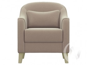 Кресло отдыха Комфорт-4 (бесцветный лак/CATANIA LATTE) в Оби - ob.katalogmebeli.com | фото 2