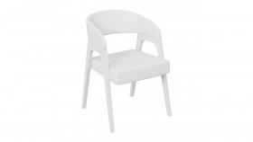 Кресло «Техас 1» (Белый матовый/Экокожа Белый №66) в Оби - ob.katalogmebeli.com | фото