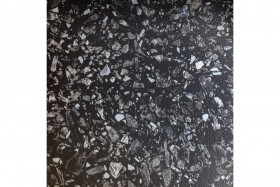 Кромка для столешницы с/к 3000*50мм (№ 21г черное серебро) в Оби - ob.katalogmebeli.com | фото 1