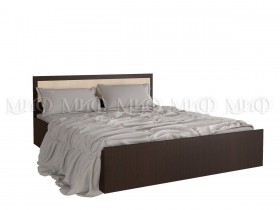 Кровать 1,4 Фиеста (Венге/Дуб беленый) в Оби - ob.katalogmebeli.com | фото