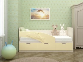 Кровать детская 1,6м Дельфин (Розовый металлик) в Оби - ob.katalogmebeli.com | фото 6