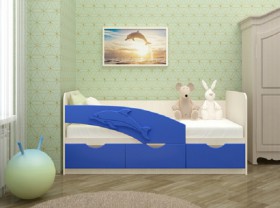 Кровать детская 1,6м Дельфин (Розовый металлик) в Оби - ob.katalogmebeli.com | фото 7