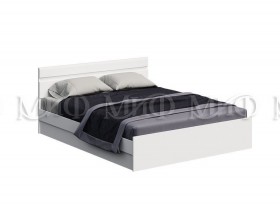 Кровать Нэнси New 1,4м (Белый/белый глянец) в Оби - ob.katalogmebeli.com | фото 1