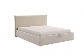 Кровать с подъемным механизмом Лада 160х200 см (графит (велюр)) в Оби - ob.katalogmebeli.com | фото