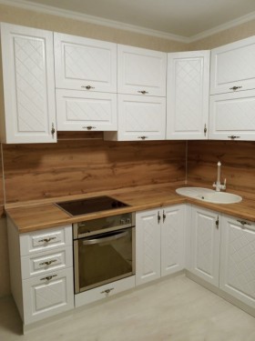 Модульная кухня Гранд (Белый/Пепел) в Оби - ob.katalogmebeli.com | фото 21