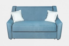 Мини-диван "Криспи" с 2-мя подушками в Оби - ob.katalogmebeli.com | фото