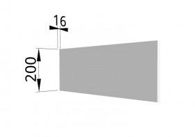 Панель торцевая АНП Ройс (для антресоли) Белый софт в Оби - ob.katalogmebeli.com | фото