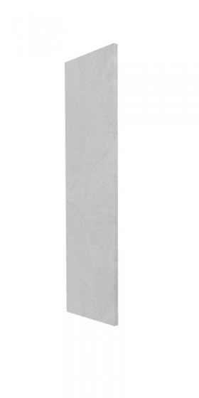 Панель торцевая (для шкафа верхнего высокого) ВП Лофт (Штукатурка белая) в Оби - ob.katalogmebeli.com | фото
