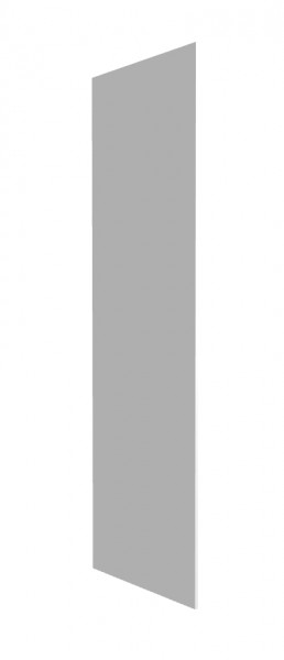 Панель торцевая ПН/ПНЯ М Ройс (для пеналов) Белый софт в Оби - ob.katalogmebeli.com | фото