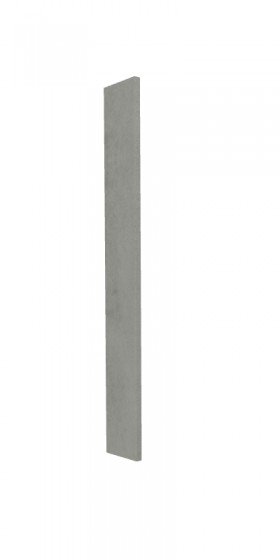 Панель торцевая ВПТ 400 Лофт (для шкафа торцевого верхнего) Бетон светлый в Оби - ob.katalogmebeli.com | фото