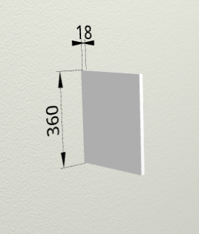 Панель ТПГ55 (для верхних горизонтальных глубоких шкафов) Агат в Оби - ob.katalogmebeli.com | фото