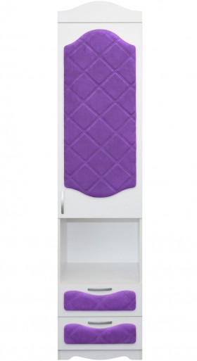 Пенал с ящиками серии Иллюзия 32 Фиолетовый в Оби - ob.katalogmebeli.com | фото 1