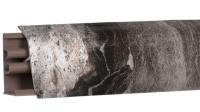 Плинтус LB-38, L=3000мм, мрамор бергамо в Оби - ob.katalogmebeli.com | фото 1