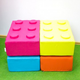 Пуф большой Лего в Оби - ob.katalogmebeli.com | фото 2