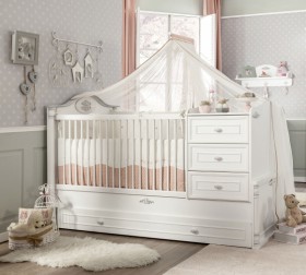 ROMANTIC BABY Детская кровать-трансформер 20.21.1015.00 в Оби - ob.katalogmebeli.com | фото 2