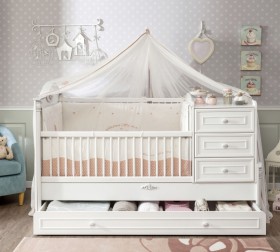 ROMANTIC BABY Детская кровать-трансформер 20.21.1015.00 в Оби - ob.katalogmebeli.com | фото 3